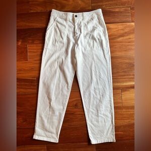 Cloth‎ & Stone White Ankle Pants